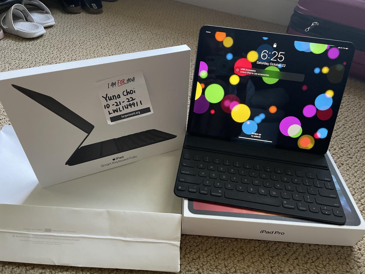 Apple iPad Pro 12.9" 4th Gen 2020, color Gray