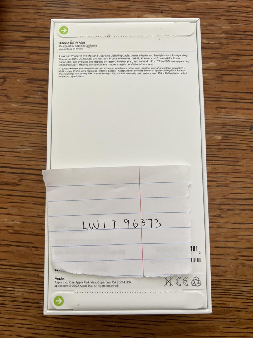 Apple iPhone 14 Pro Max, color Silver