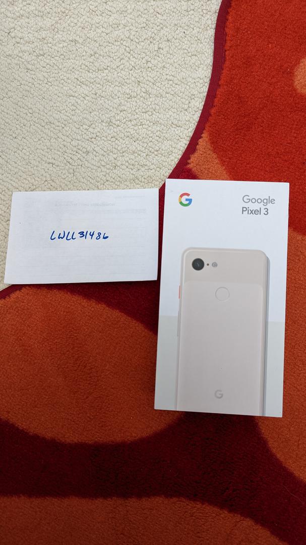 Google Pixel 3, color Pink