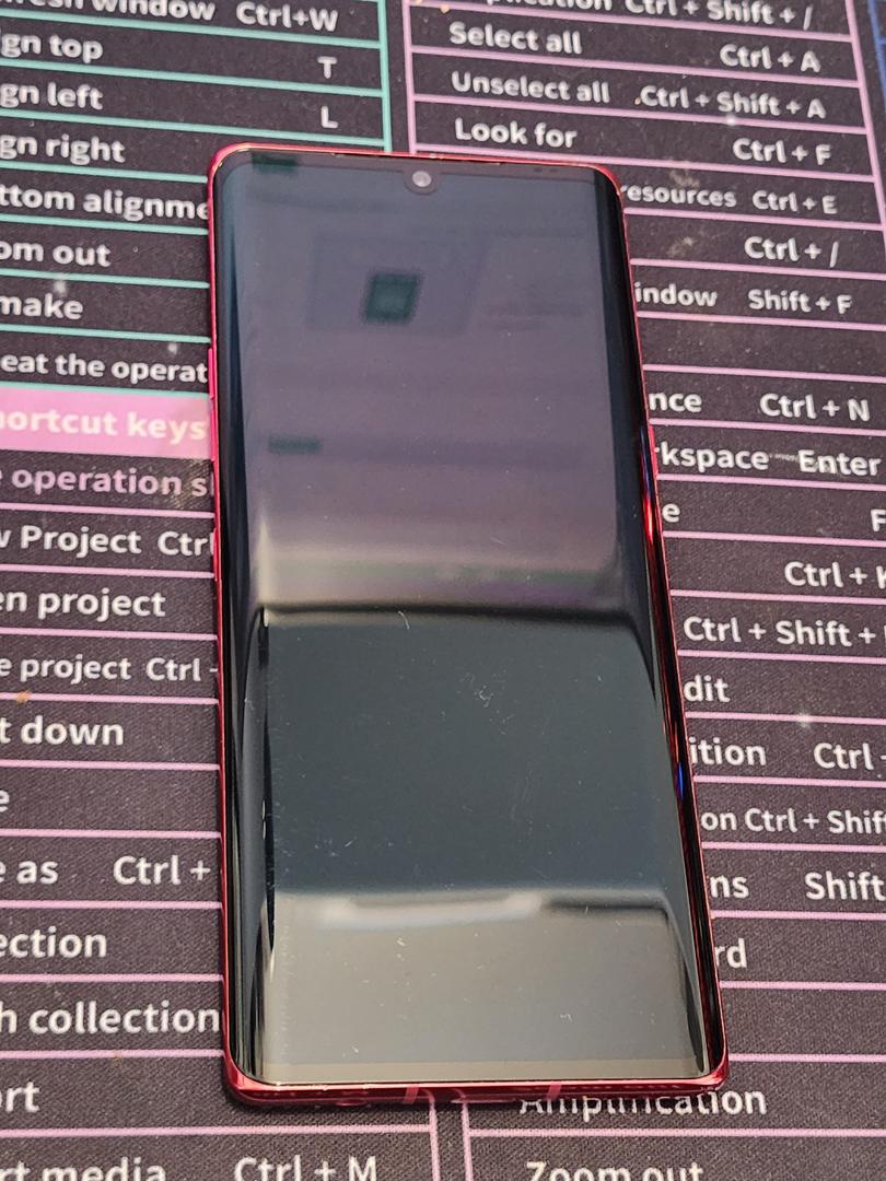 LG Velvet 5G, color Red