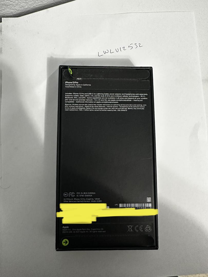 Apple iPhone 13 Pro, color Graphite