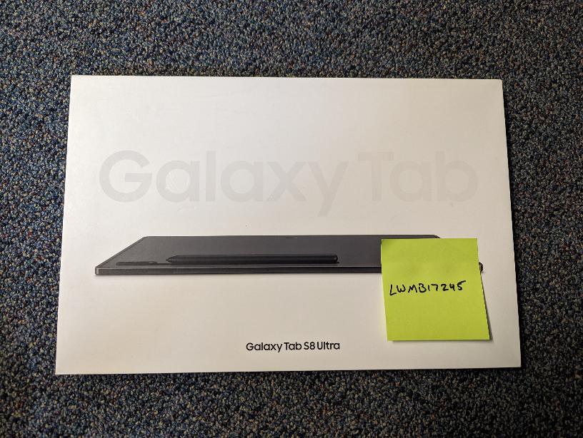 Samsung Galaxy Tab S8 Ultra, color Graphite