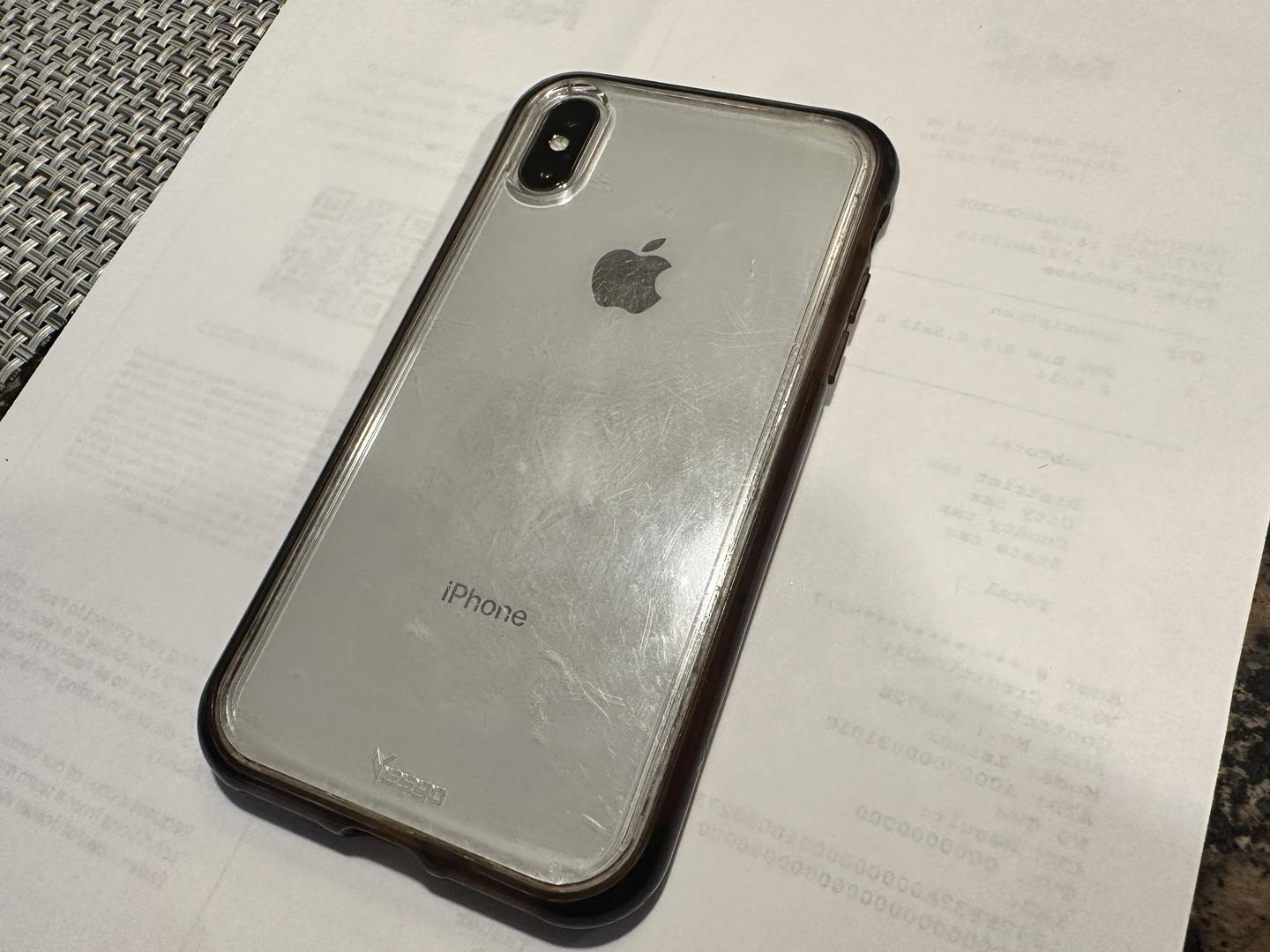 Apple iPhone X, color Silver