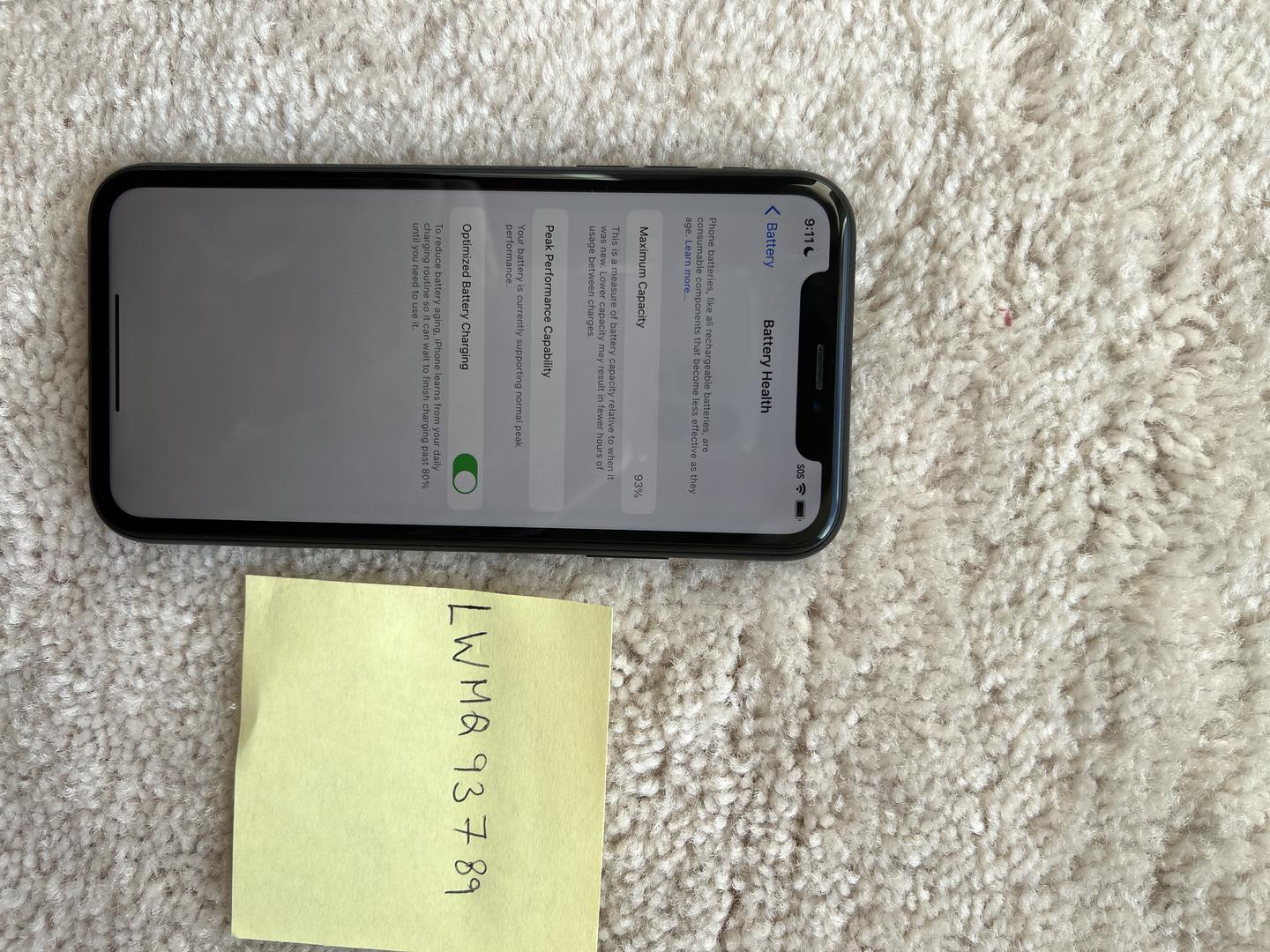 Apple iPhone Xr, color Black