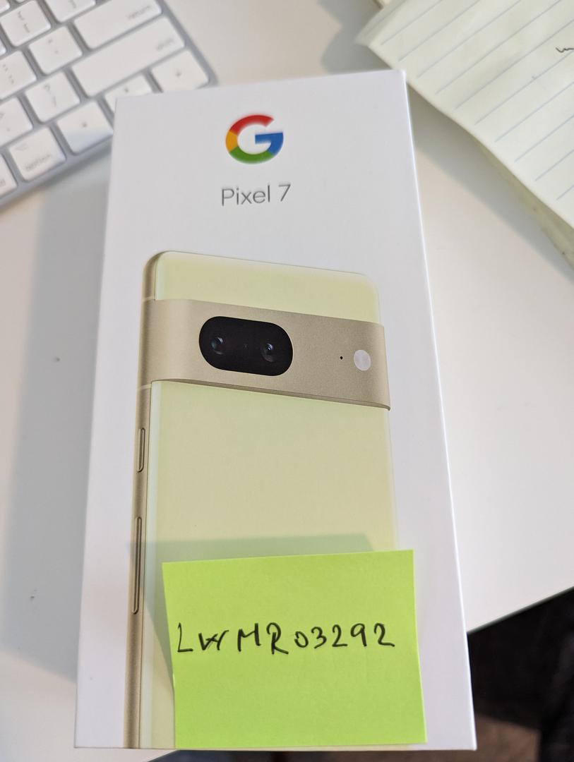 Google Pixel 7 Unlocked Lemongrass 128GB 8GB GVU6C Sub 6 5G google-pixel-7-unlocked-lemongrass-128gb-8gb-gvu6c-sub-6-5g