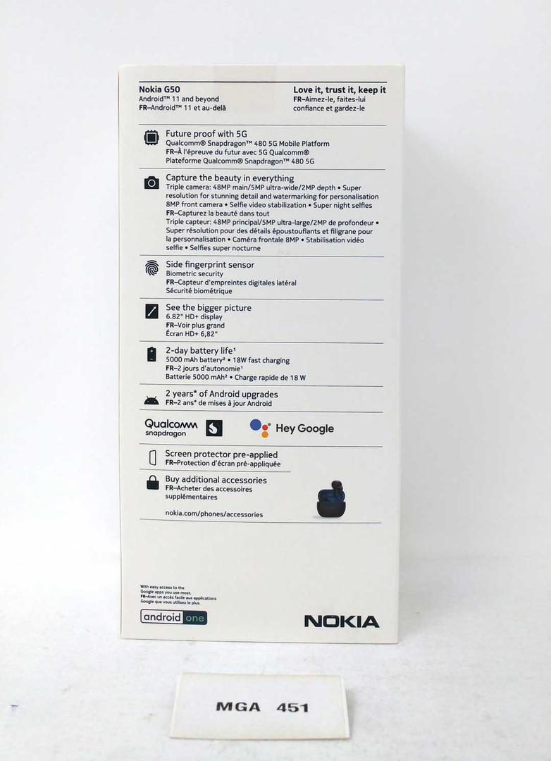 Nokia G50, color Navy Blue