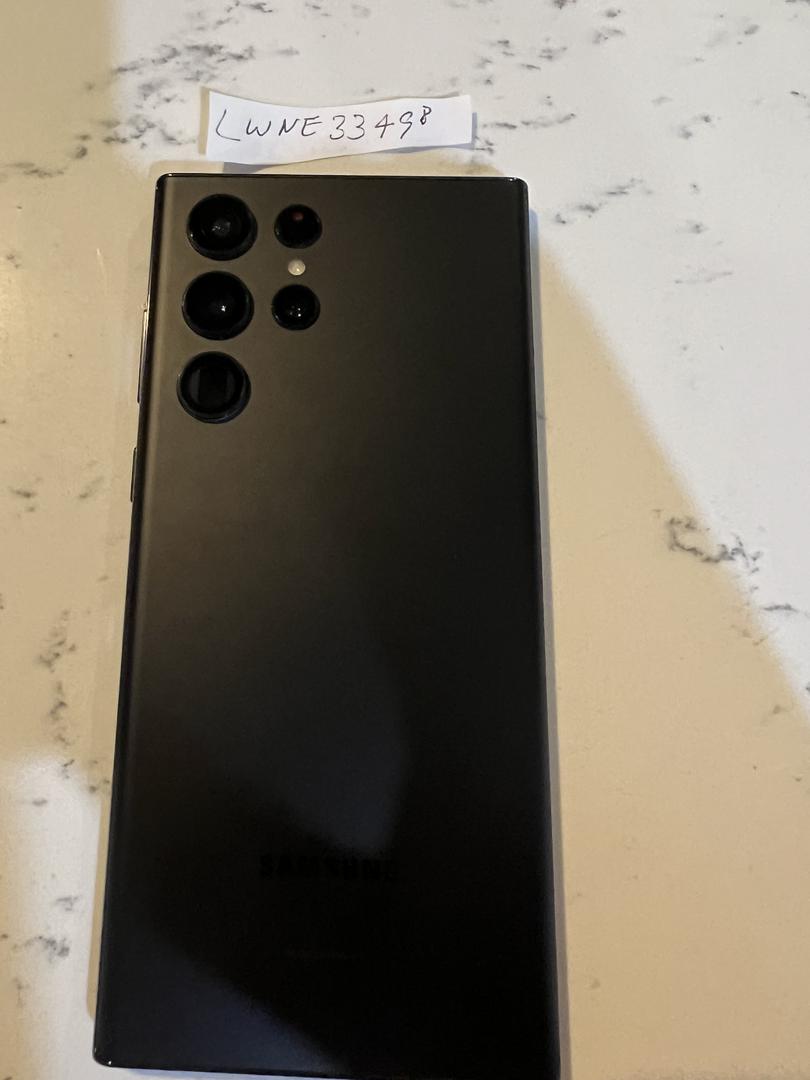 Samsung Galaxy S22 Ultra Verizon, Black, 128GB, 8GB, SMS908U