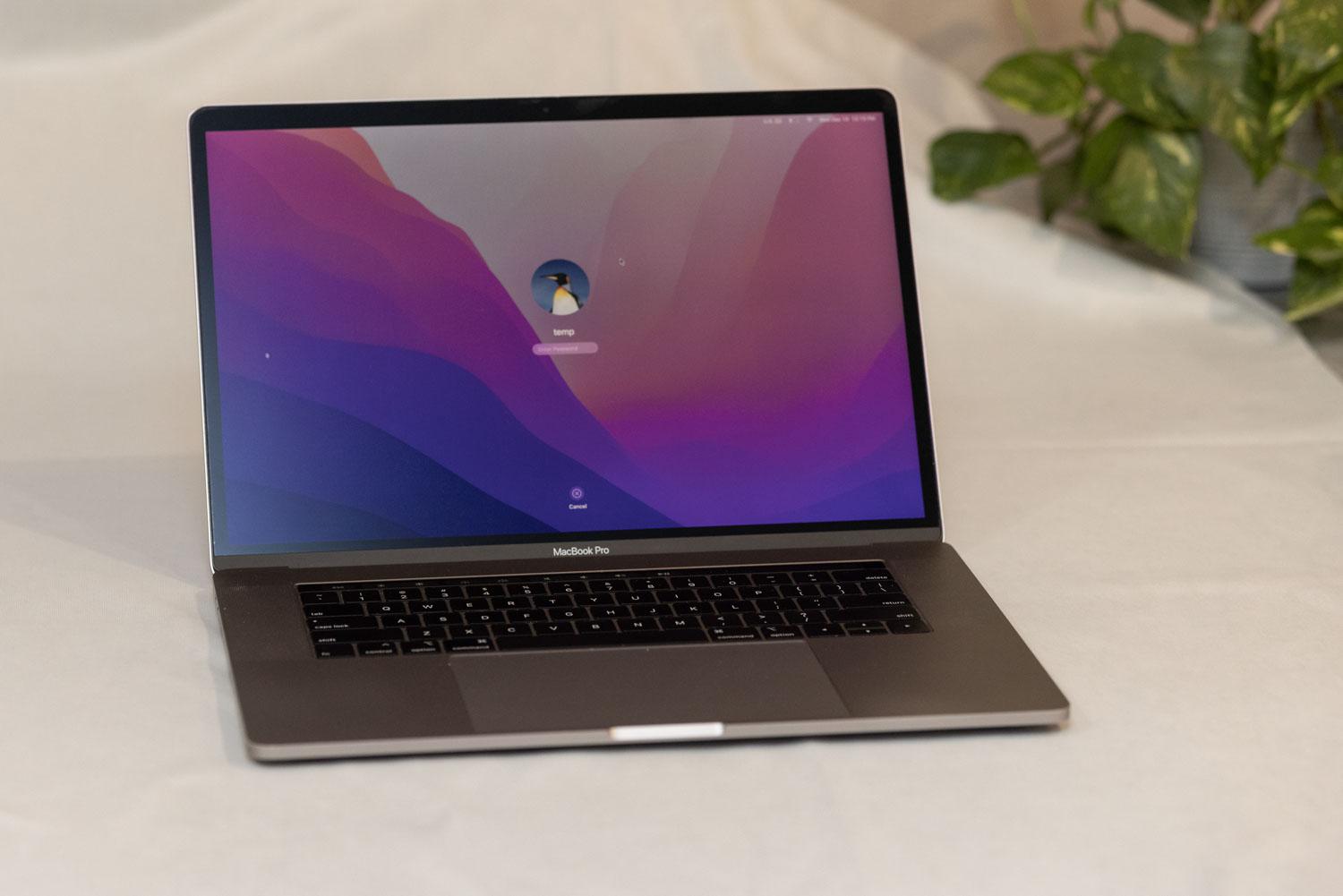 MacBook Pro 2018 (With Touch Bar) - 15", color Gray