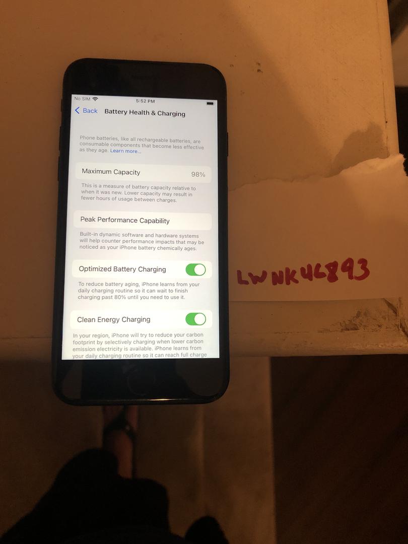Apple iPhone SE 2nd Gen 2020, color Black