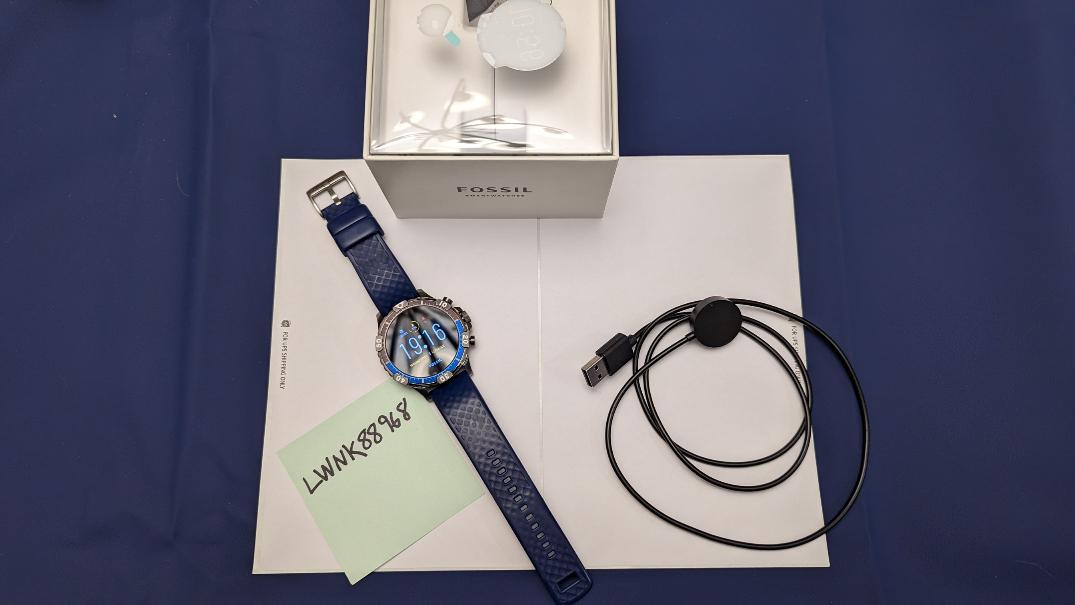 Fossil Gen 5 Garrett, color Blue