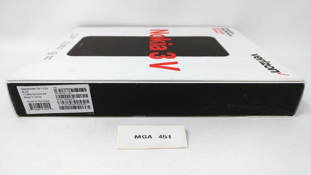 Nokia 3V Prepaid, color Blue