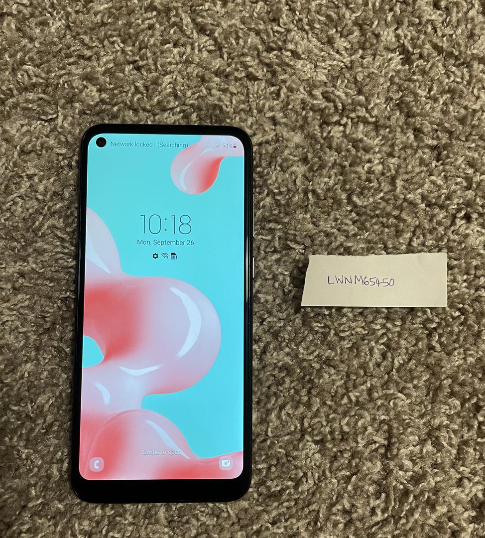 Samsung Galaxy A11, color Black