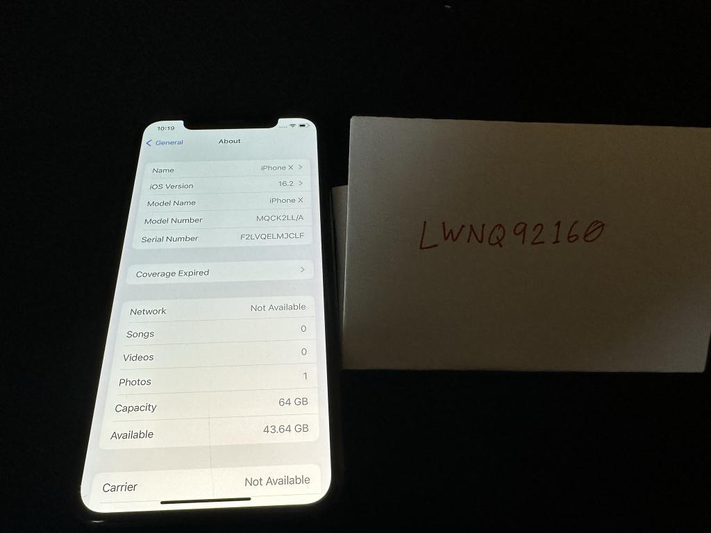 Apple iPhone X, color Gray