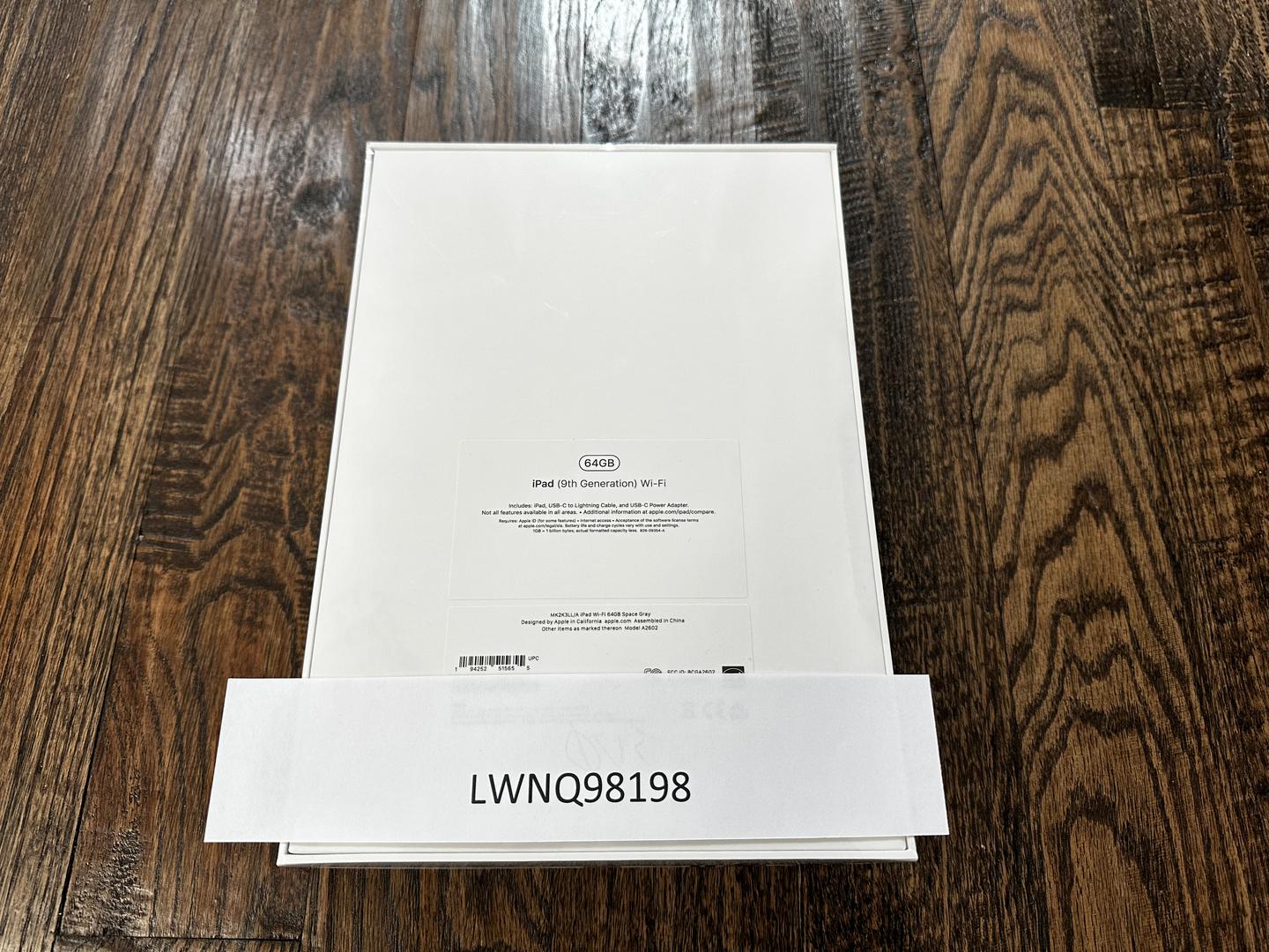 Apple iPad 9th Gen, color Gray