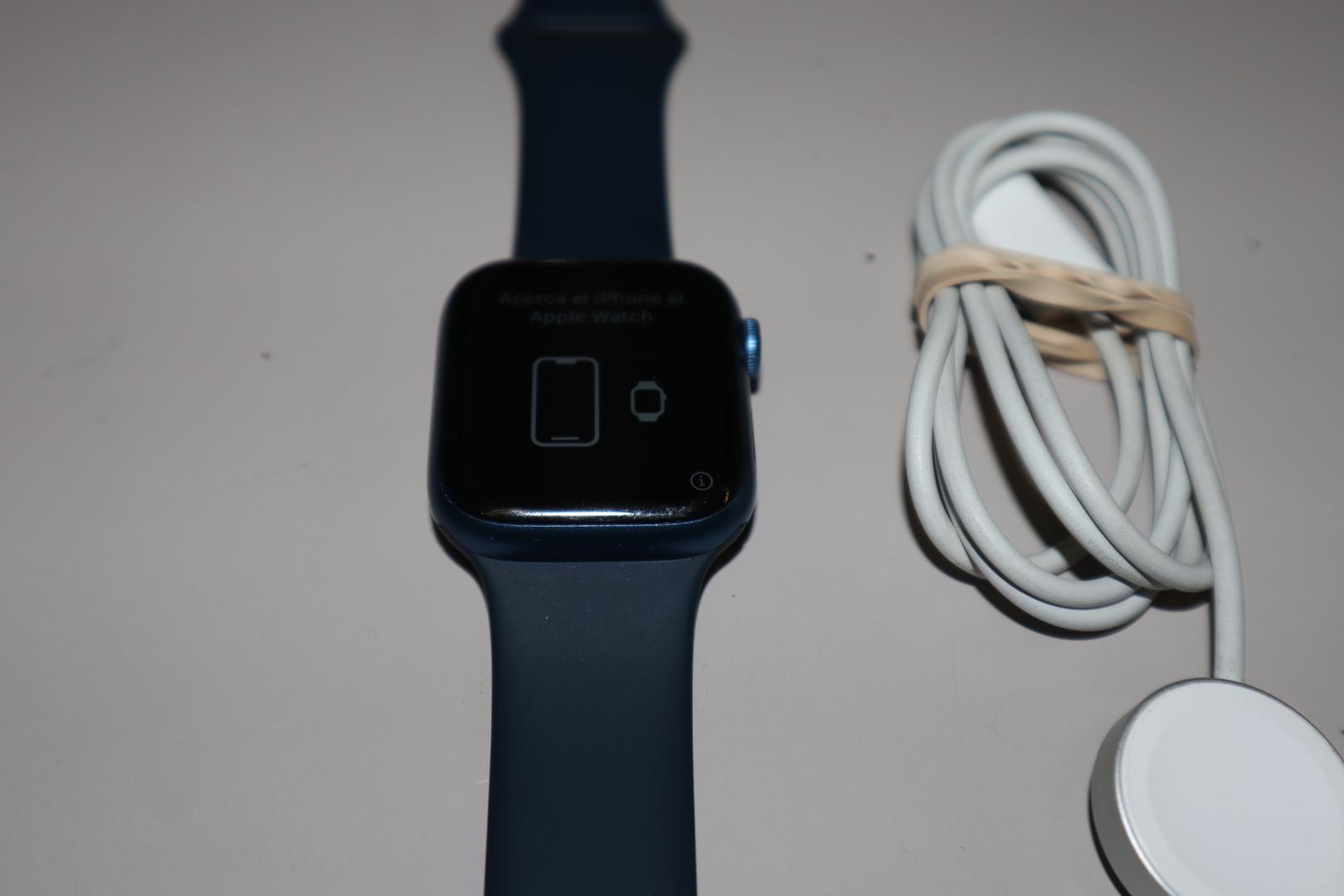 Apple Watch Series 7 45mm, color Blue