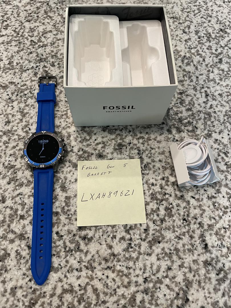 Fossil Gen 5 Garrett, color Black
