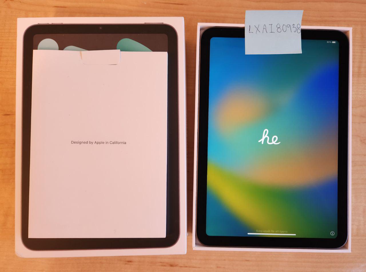 Apple iPad Mini 6th Gen, color Gray