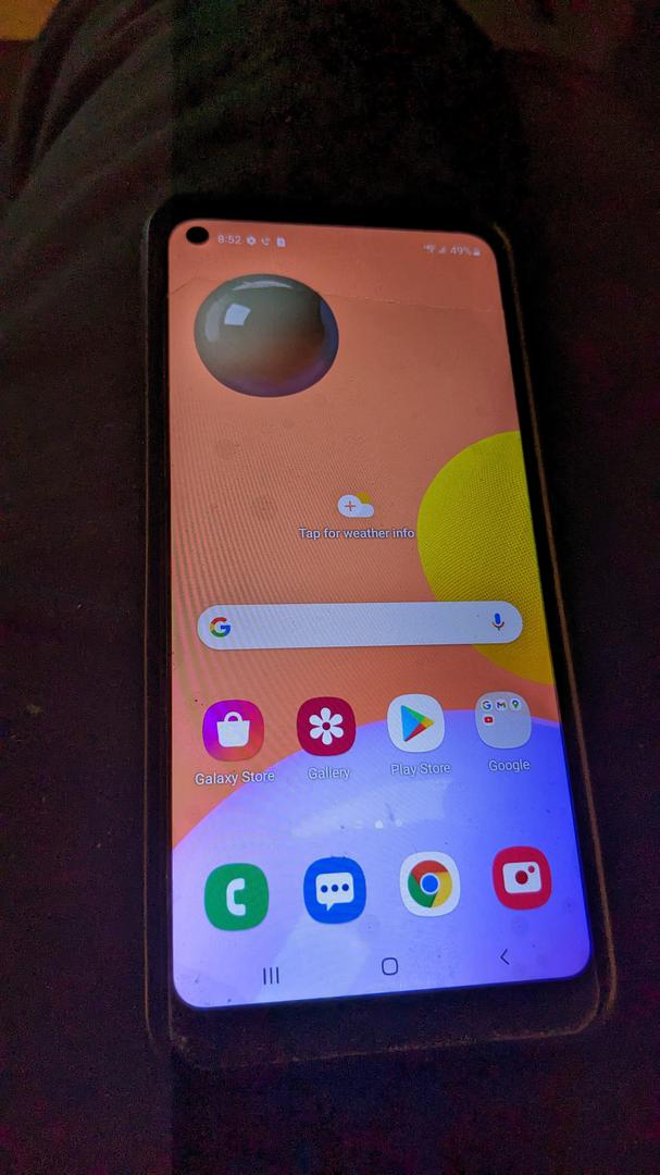 Samsung Galaxy A11, color Black