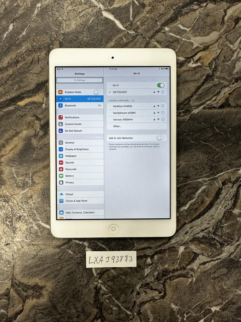 Apple iPad Mini, color White