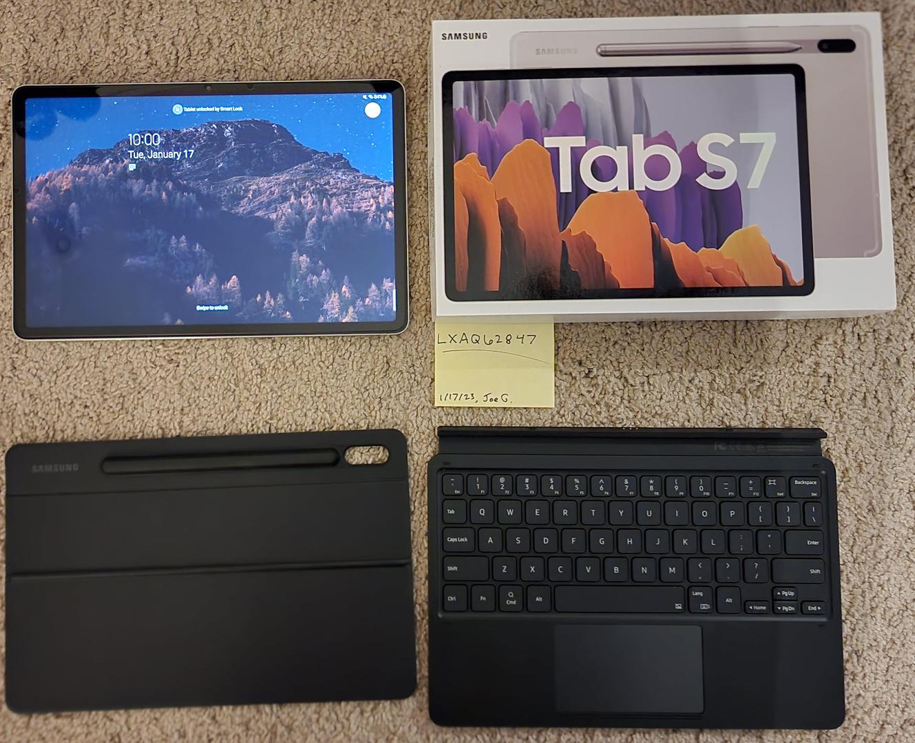 Samsung Galaxy Tab S7, color Mystic Silver