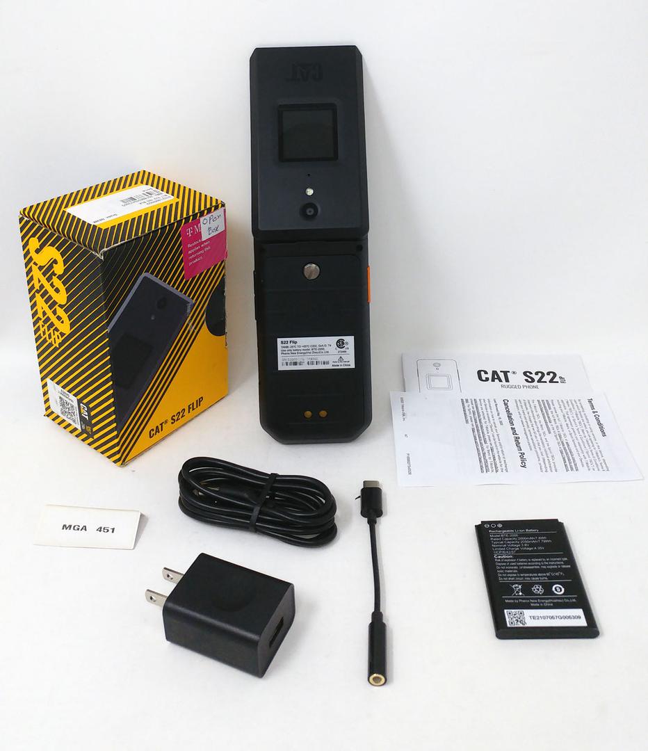 Caterpillar Cat S22 Flip, color Black