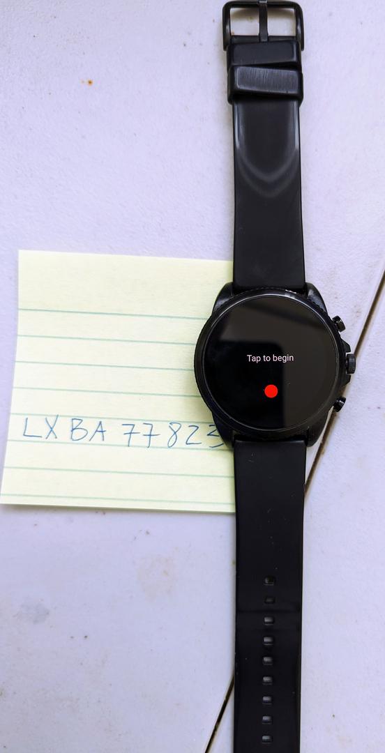 Fossil Gen 6, color Black