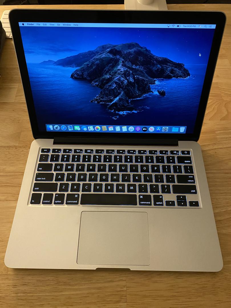 MacBook Pro 2013 (Retina) - 13", color Silver