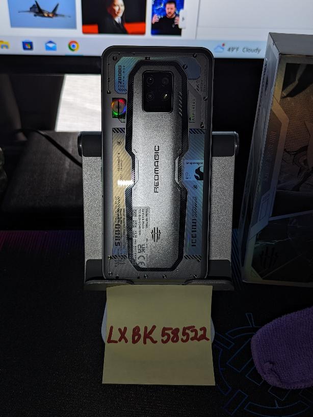 ZTE nubia Red Magic 7S Pro, color Silver