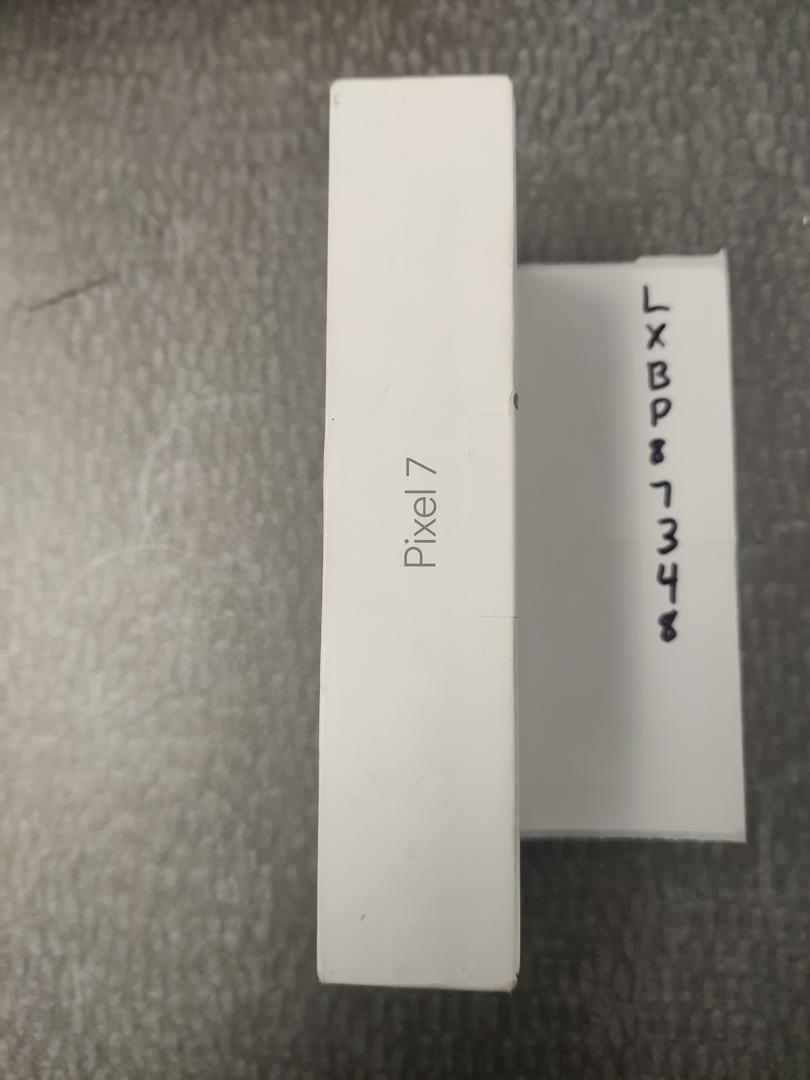 Google Pixel 7, color Obsidian