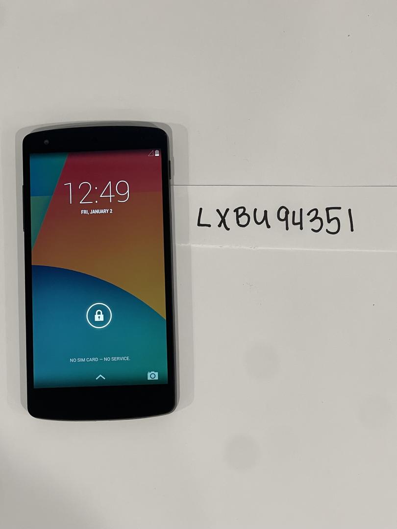 Google Nexus 5, color Black