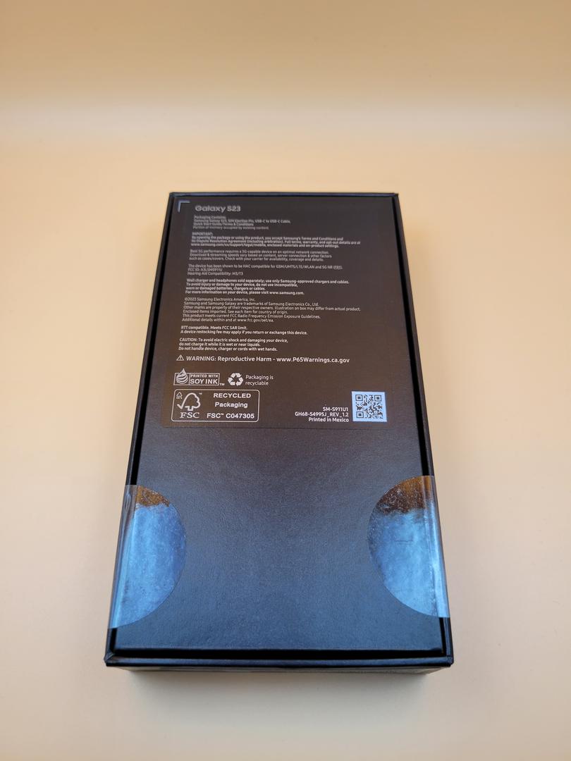 Samsung Galaxy S23, color Black