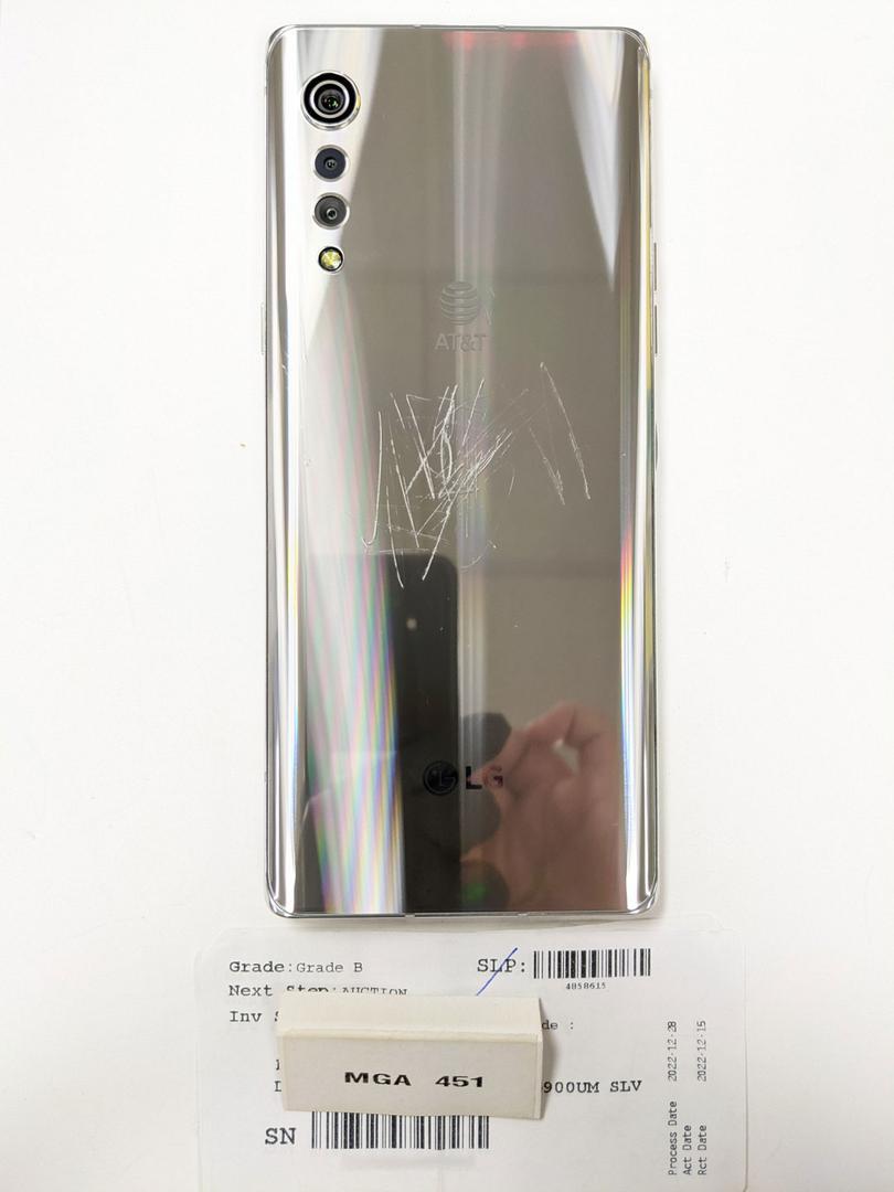 LG Velvet 5G, color Silver