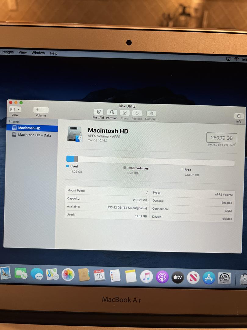 MacBook Air 2012 - 13", color Silver