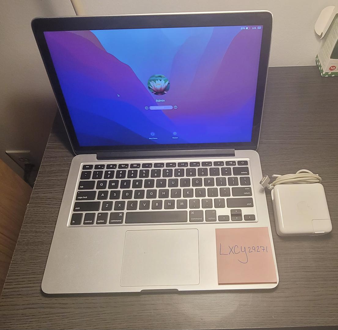 MacBook Pro 2015 (Retina) - 13", color Silver