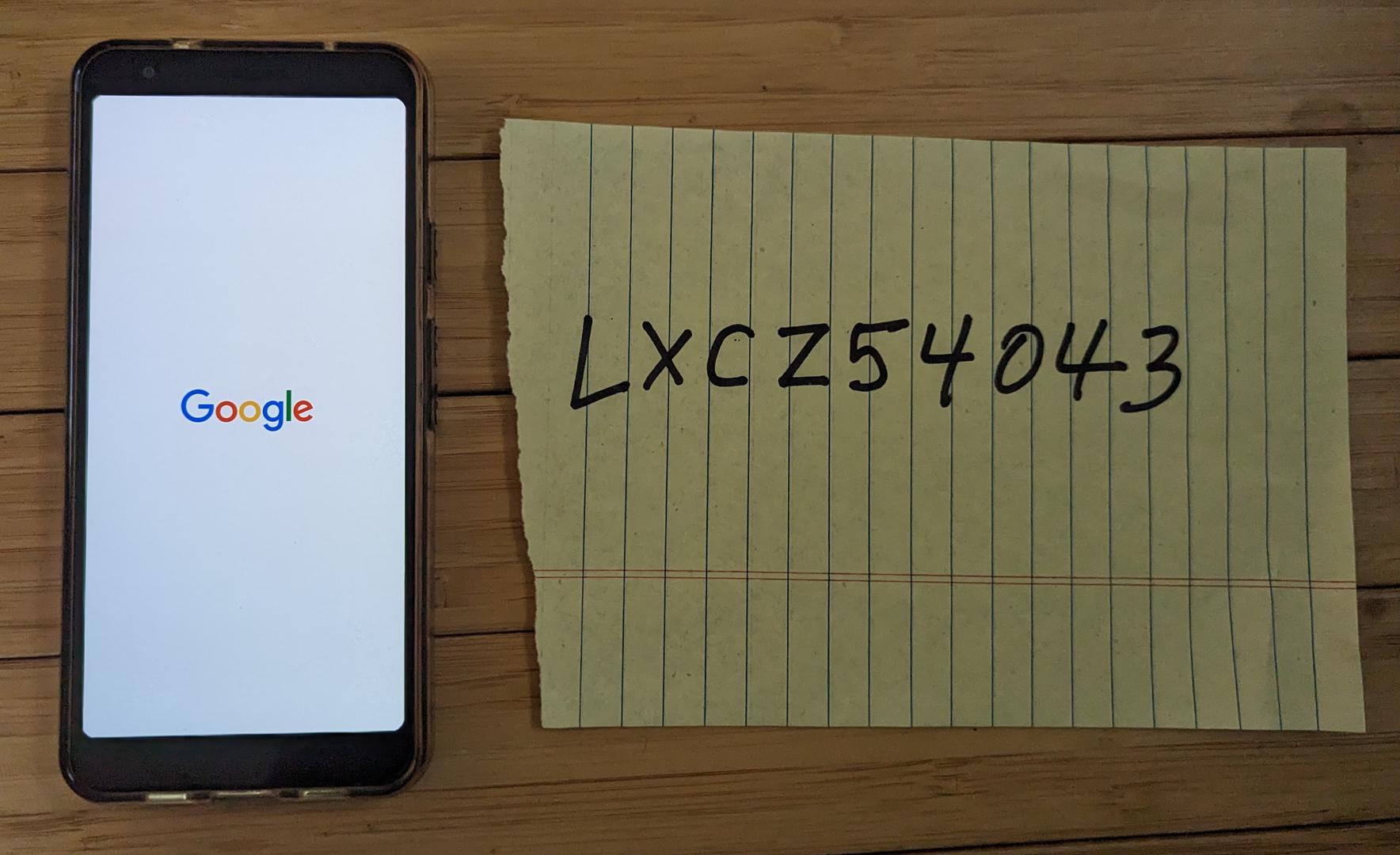 Google Pixel 3a, color Black