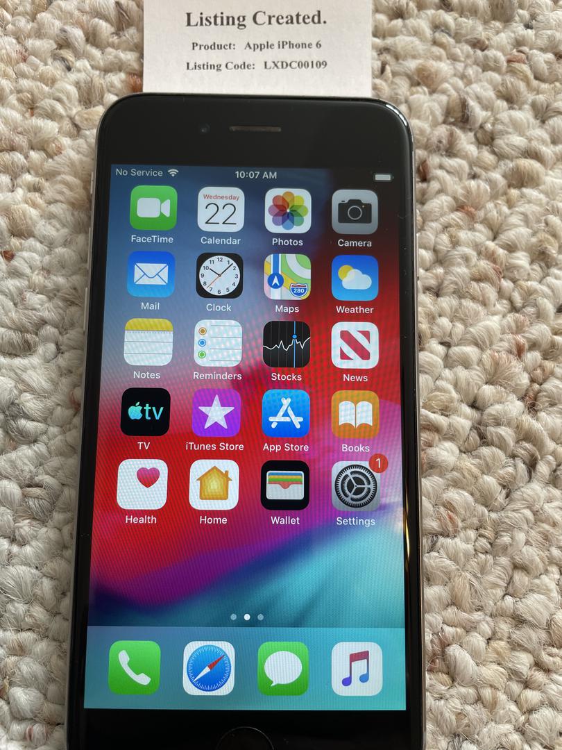 Apple iPhone 6, color Gray