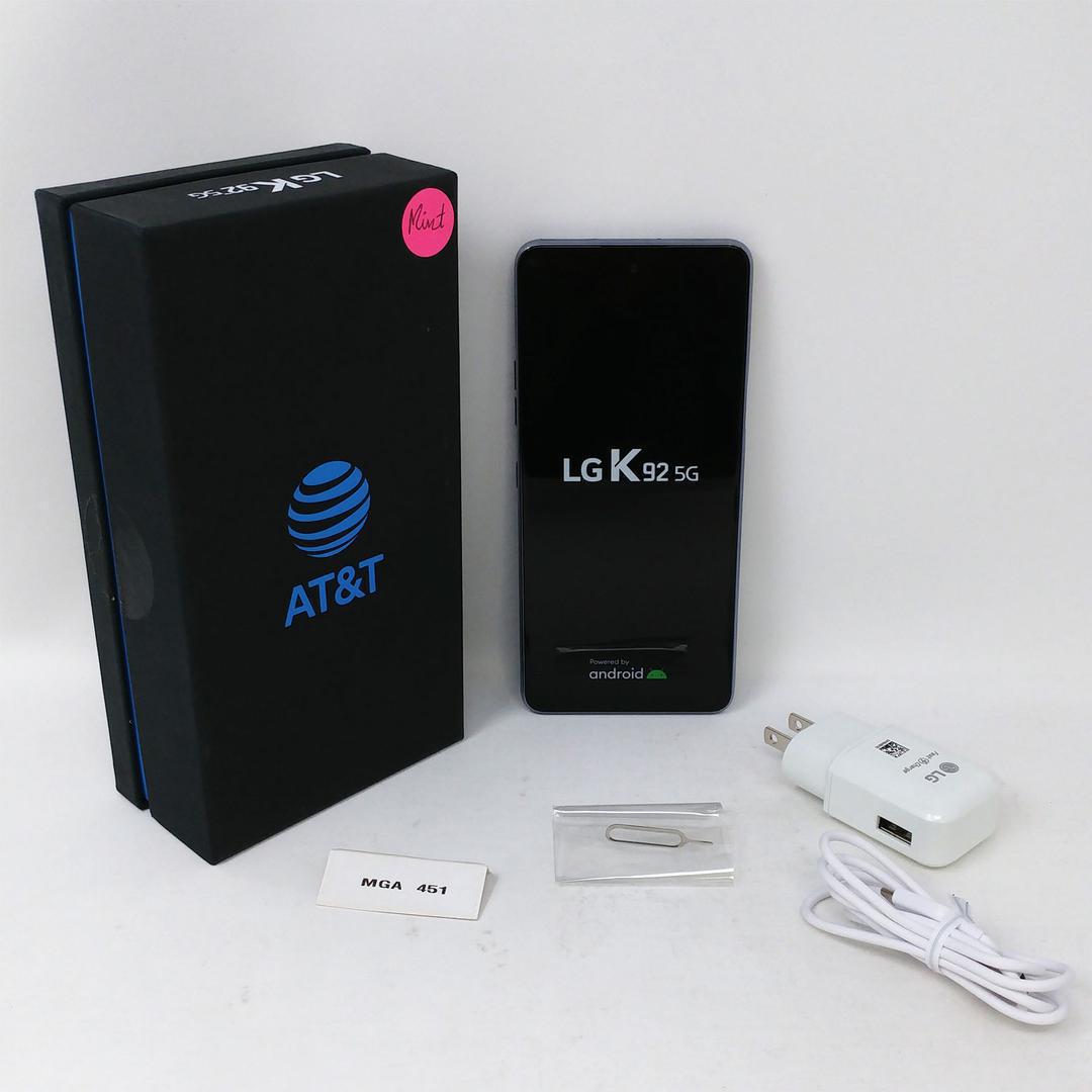 LG K92 5G, color Gray
