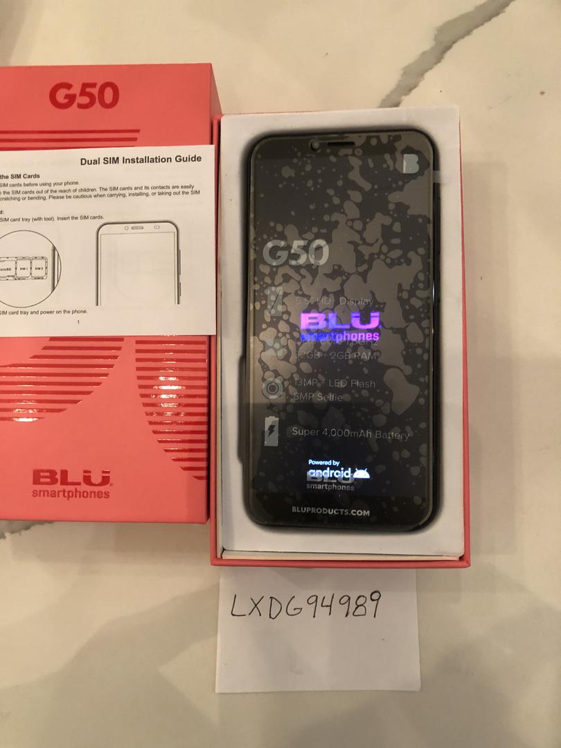 Blu G50, color Black