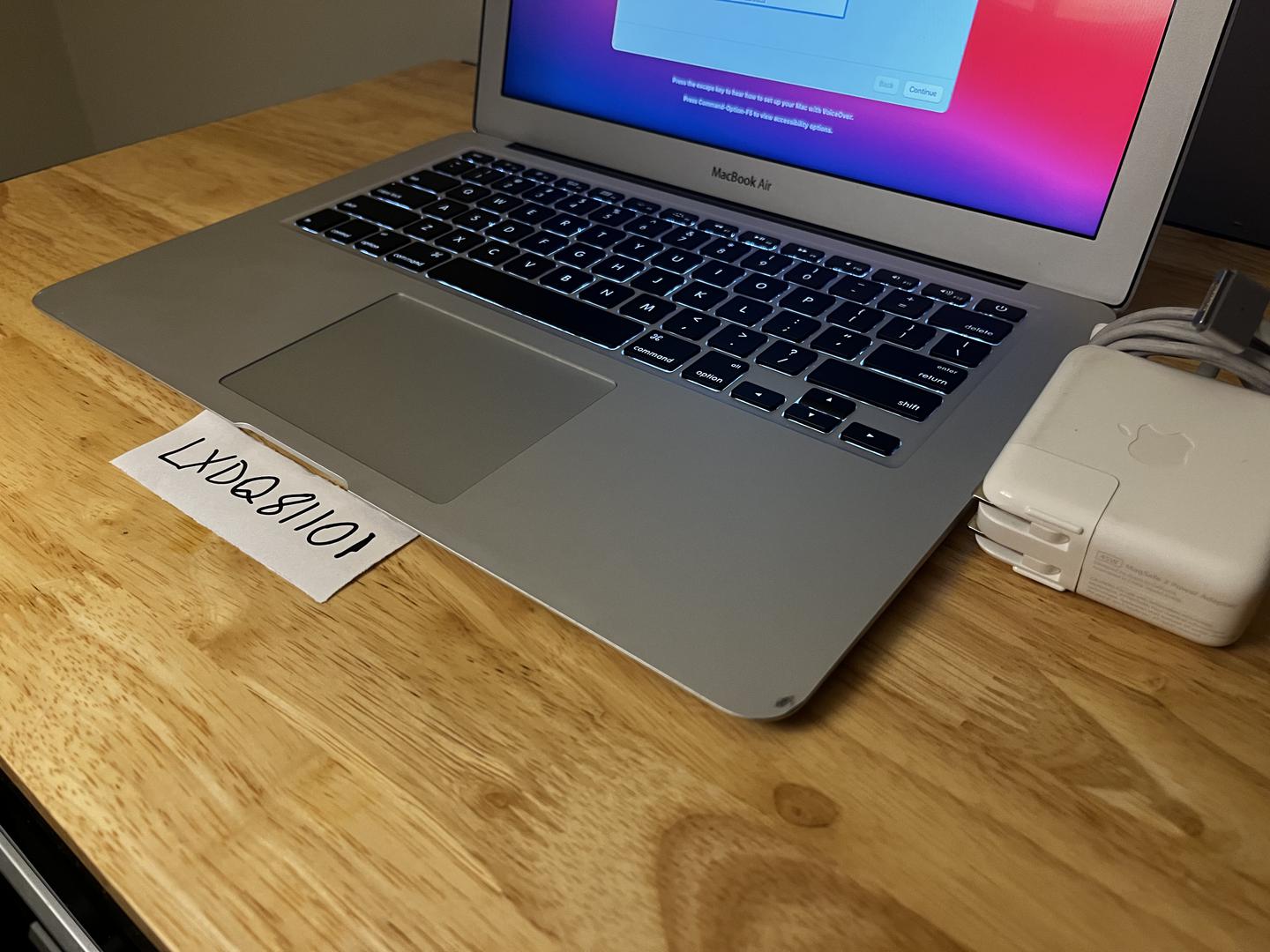 MacBook Air 2017 - 13", color Silver