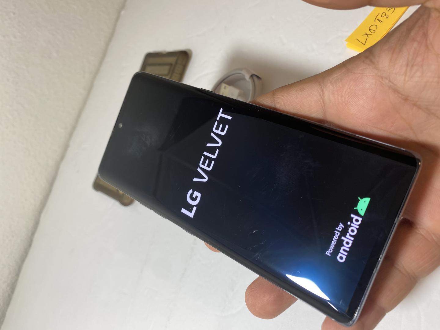 LG Velvet 5G, color Gray