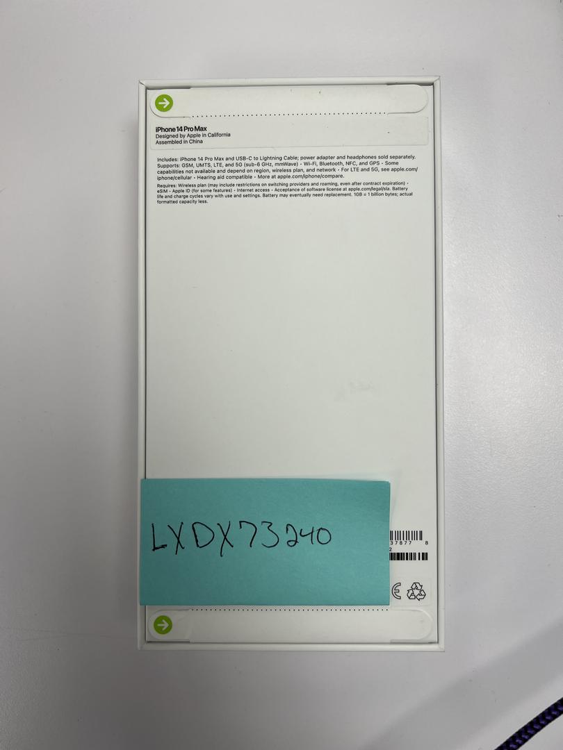 Apple iPhone 14 Pro Max, color Black