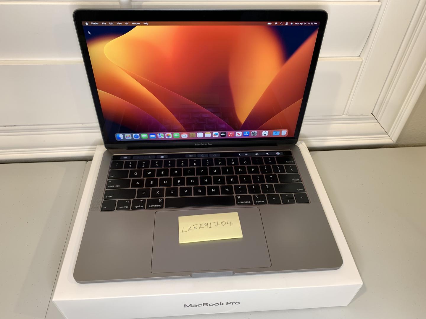 MacBook Pro 2018 (With Touch Bar) - 13", color Gray