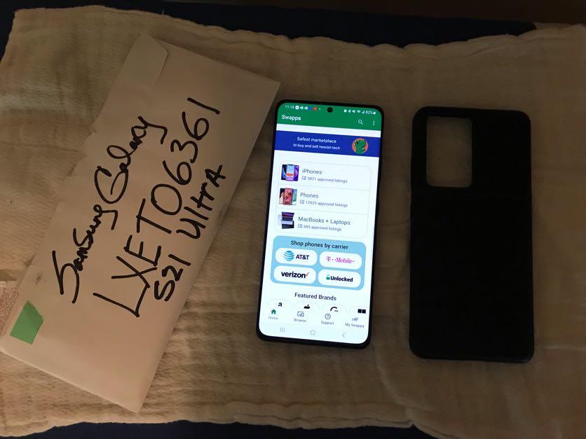 Samsung Galaxy S21 Ultra 5G, color Black