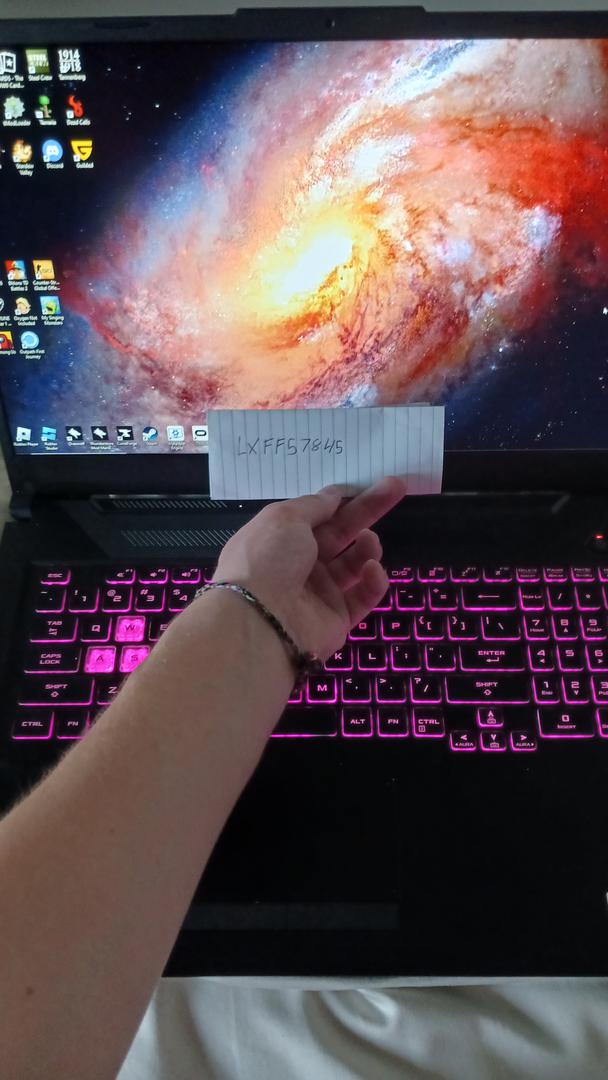 Asus TUF Gaming F17, color