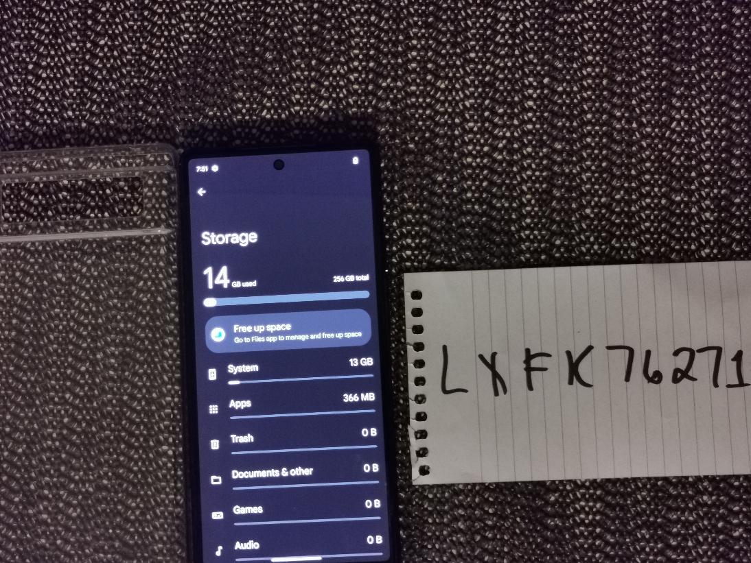 Google Pixel 6, color Black