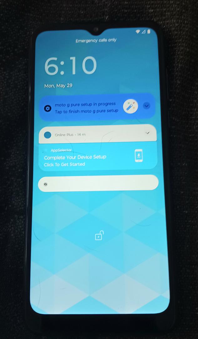 Moto G Pure, color Navy Blue