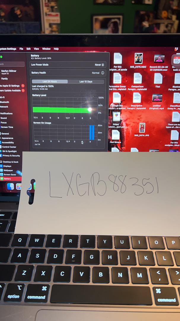 MacBook Pro 2020 - 13", color Gray