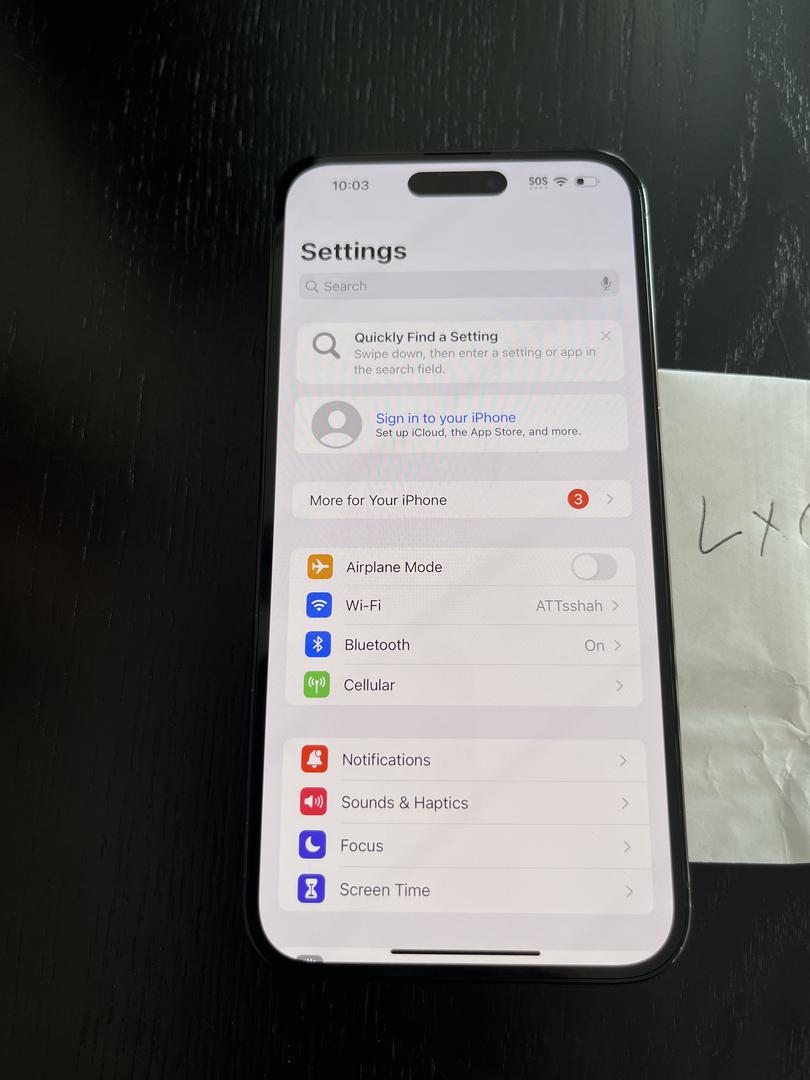 Apple iPhone 14 Pro Max, color Black