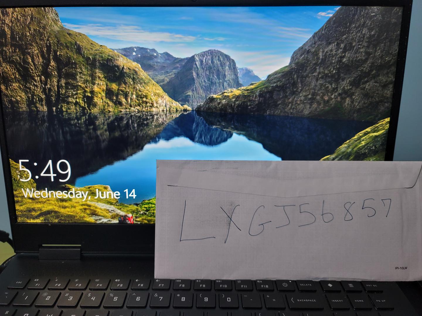 HP Omen Laptop, color