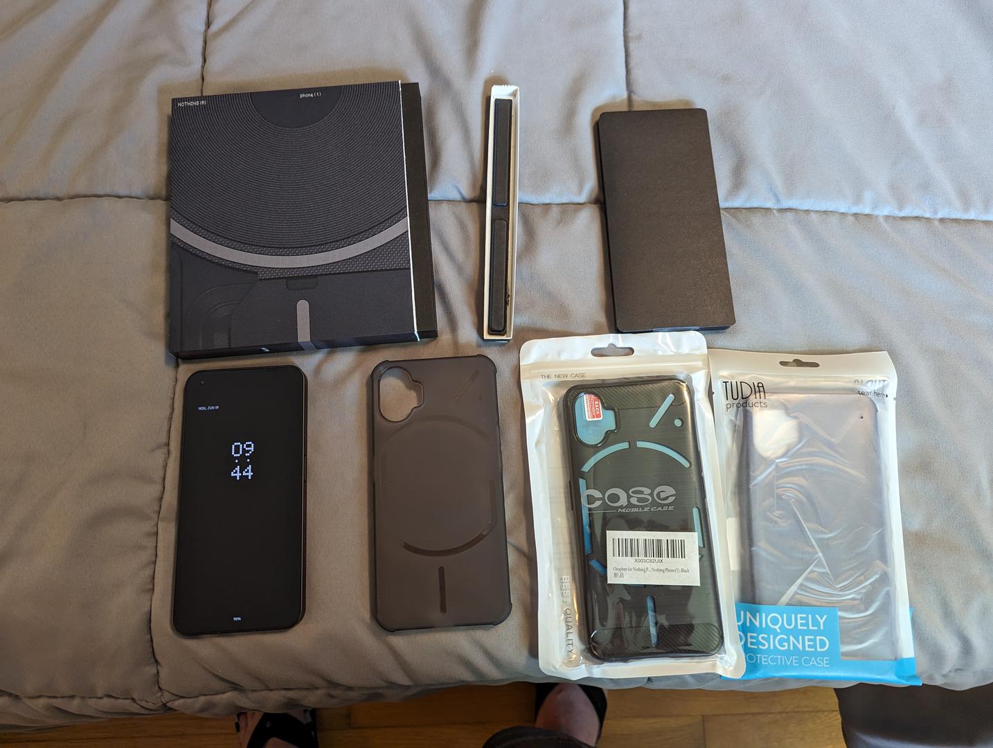 Nothing Phone (1), color Black